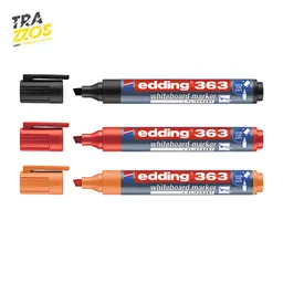 Marcador Edding 363 Recargable Naranja