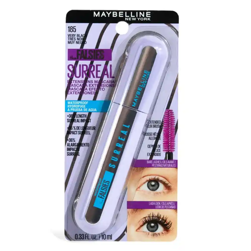 Pestañina Maybelline The Falsies Surreal 185 Wateerpoof