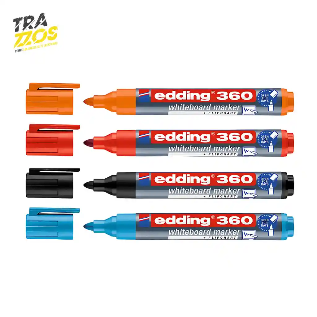 Marcador Edding 363 Recargable Azul