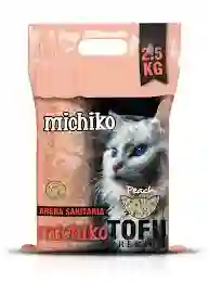 Arena Para Gato Michiko Tofu Aroma A Melocoton