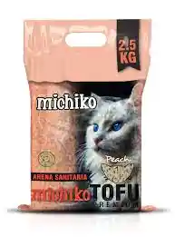 Arena Para Gato Michiko Tofu Aroma A Melocoton