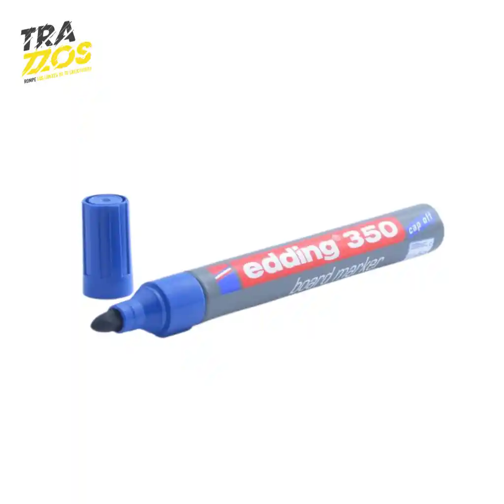 Marcador Edding Borrable 350 Azul