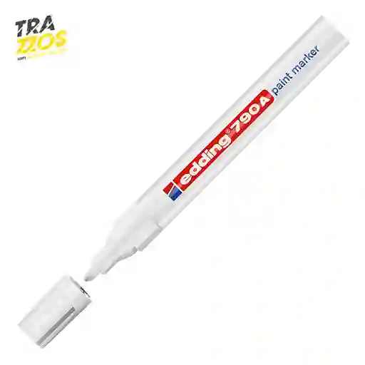 Marcador Edding E 790 A Blanco