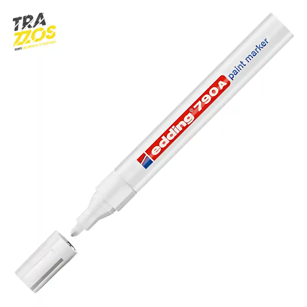 Marcador Edding E 790 A Blanco