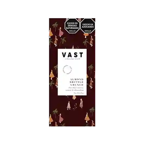 Barra De Chocolate Almond Brittle Crunch - Vast