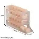 Dispensador De Huevos Nevera 4 Niveles Transparente