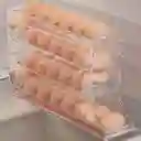 Dispensador De Huevos Nevera 4 Niveles Transparente