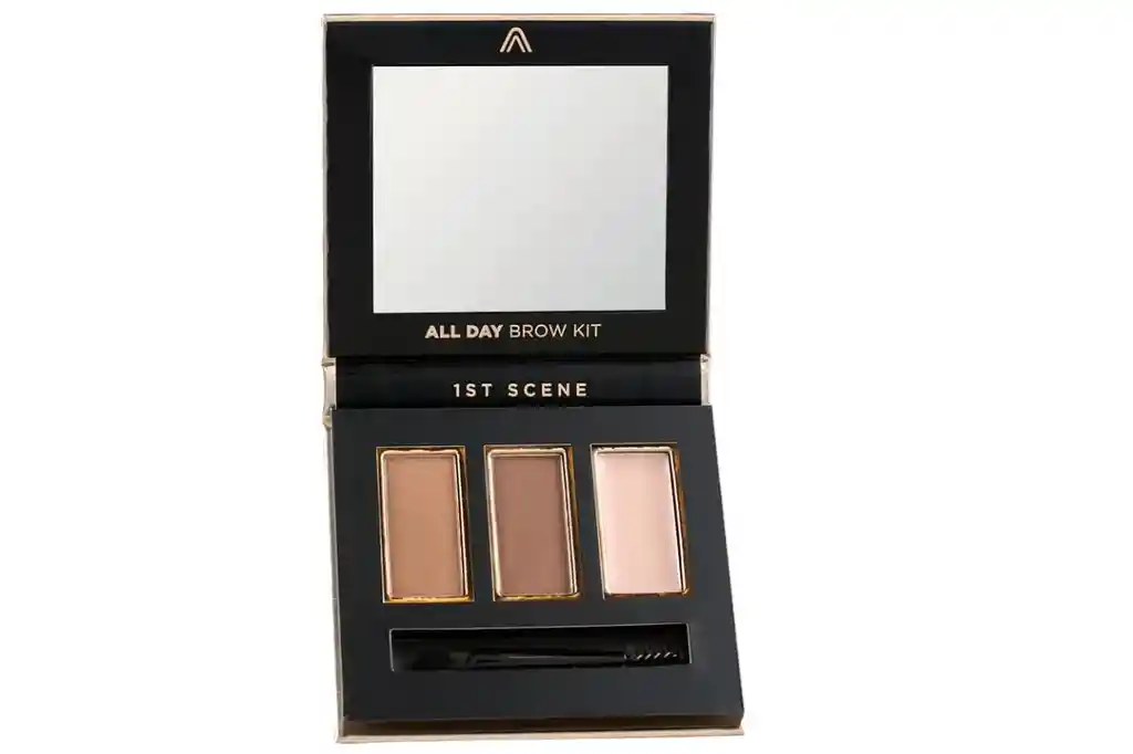 Kit X 3 Sombra Y Cera Cejas Tono Dark Brown Atenea
