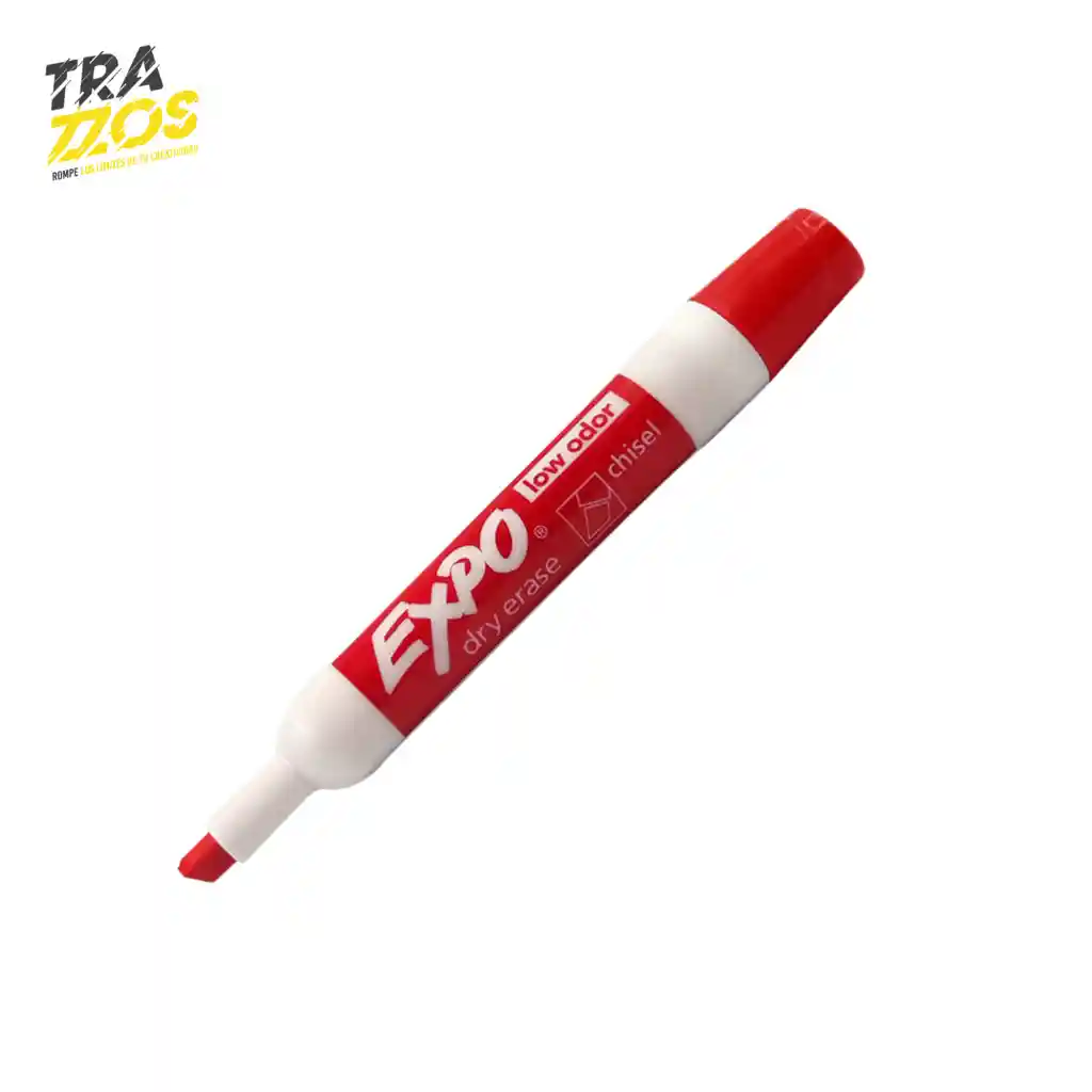 Marcador Expo Borrable Rojo