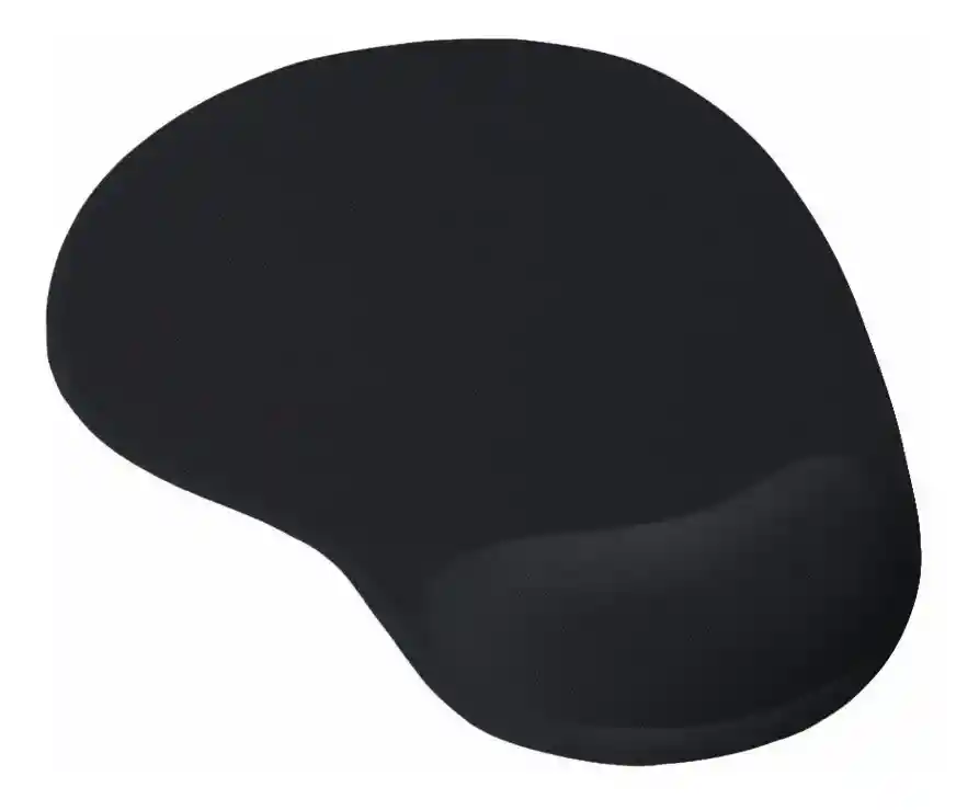 Pad Mouse Ergonómico Con Apoyo En Gel Para La Muñeca - Negro