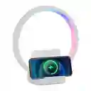 Altavoz Bluetooth Con Carga Inalámbrica 15w Y Led Rítmico Gamer