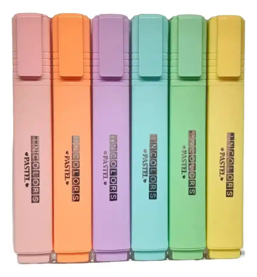 Resaltadores Pastel Incolors Highlighters