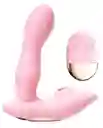 Vibrador O Juguete Sexual De Empuje Con Estimulación Clitorial