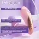 Vibrador O Juguete Sexual De Empuje Con Estimulación Clitorial