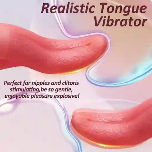 Lengua Vibrador Realista