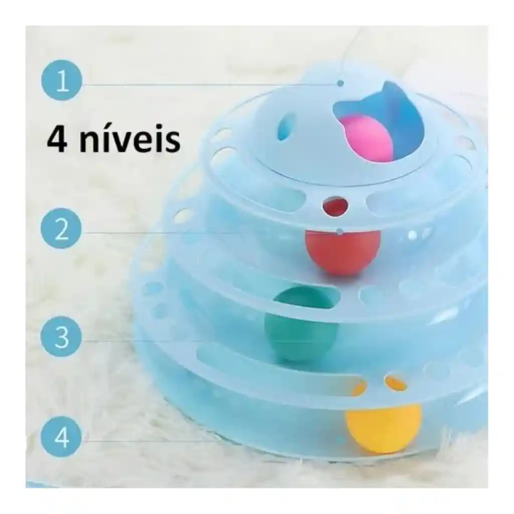 Pirámide Interactiva 4 Niveles W-542
