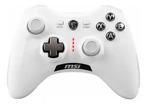 Control Gamer Msi Force Gc30 V2 Inalambrico Pc Xbox Blanco