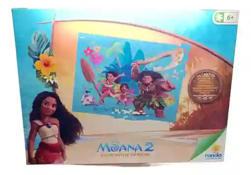 Rompecabezas 100 Piezas De Cartón Moana 2