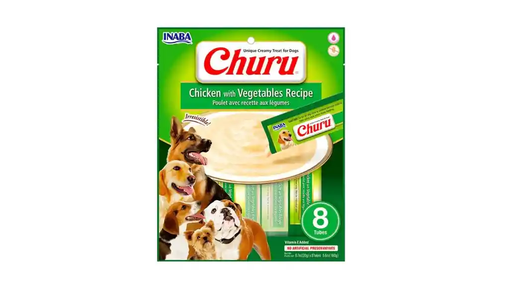 Inaba Dog Churu Chicken/vegetables