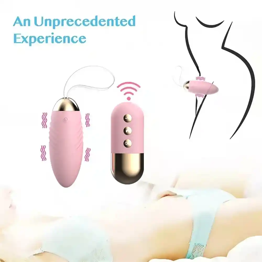 Vibrador Portátil Inalámbrico Con Control Remoto