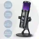 Microfono Gamer Transmisiones Condensador Profesional Rgb