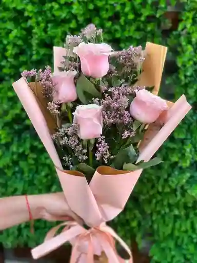 Bouquet Rosado – Ternura En Rosas