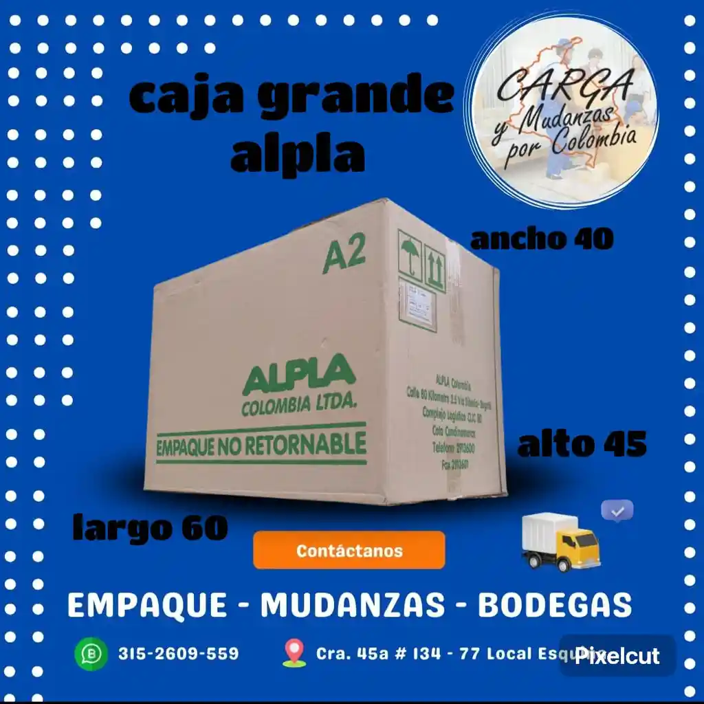 Caja Grande Alpla 60x45x40-empaque