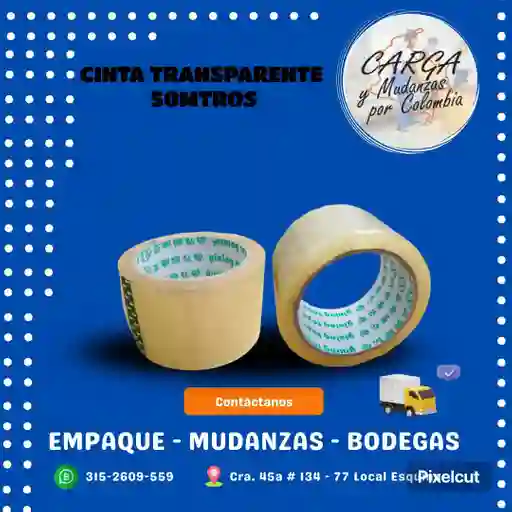 Cinta Transparente 50 Mtrs-empaque