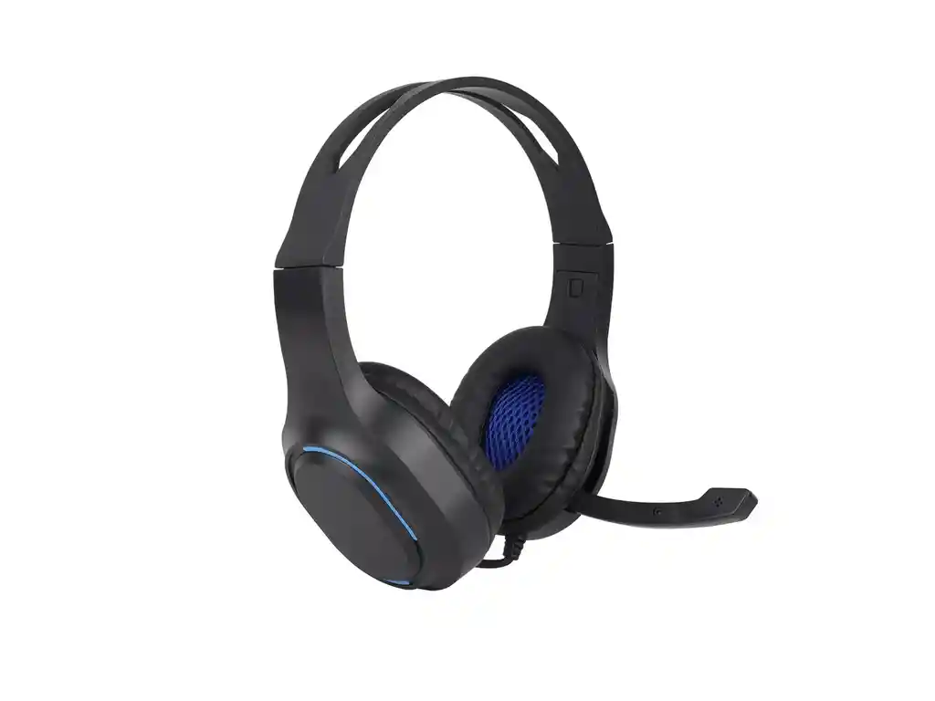 Diadema Audifonos Gamer Ajustable / Usb Sound Card Con Enc