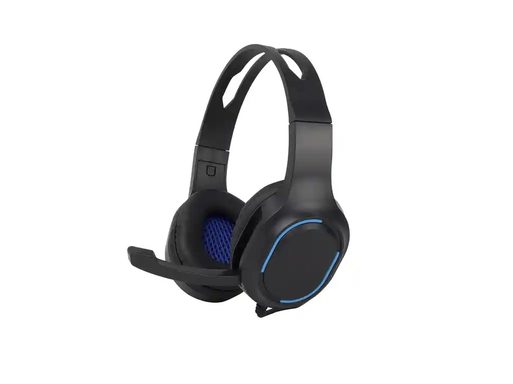 Diadema Audifonos Gamer Ajustable / Usb Sound Card Con Enc