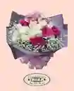 Bouquet Redondo De Rosas