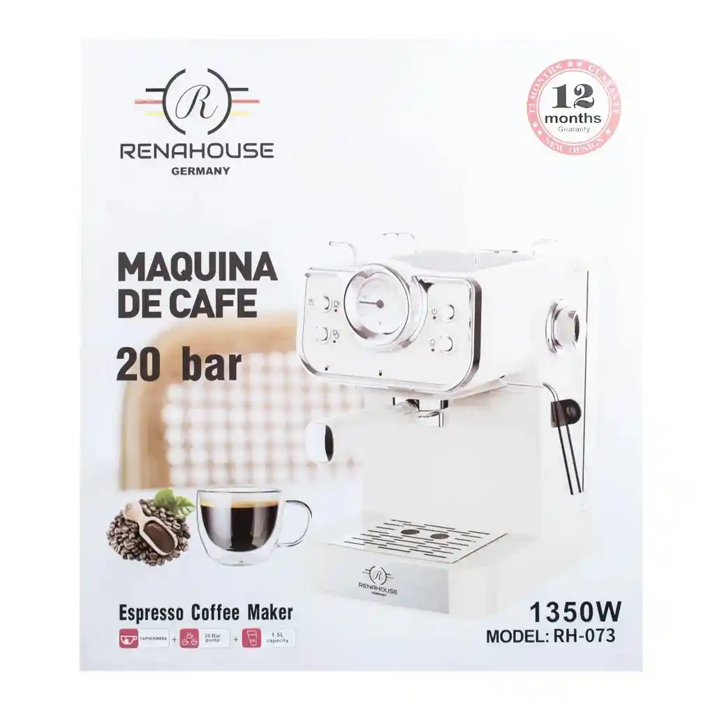 Capuchinera Renahouse Germany Maquina Para Cafe Bar
