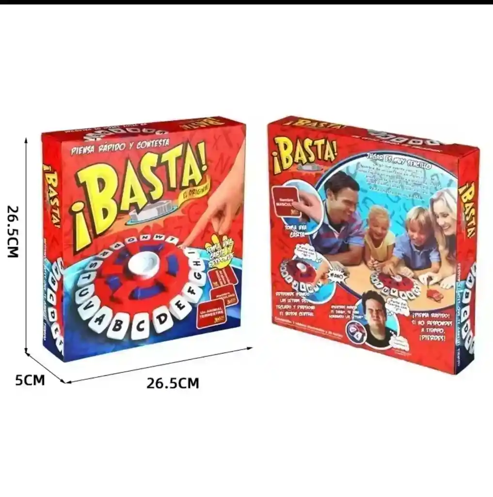 Basta Piensa Rapido Juego De Mesa En Espanol
