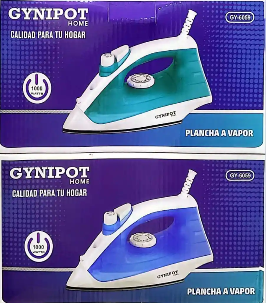 Plancha A Vapor 1000w Gynipot Gyy-6059