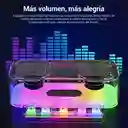 Bocinas Inalambricas Portatil Altavoz Bluetooth Con Rgb Led