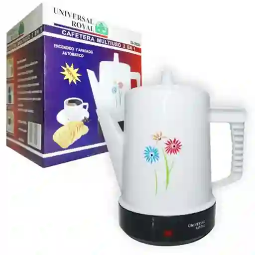 Cafetera 2 En 1 Universal Royal