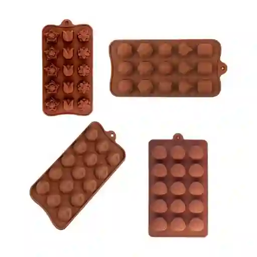 Moldes De Silicona Chocolates Resposteria