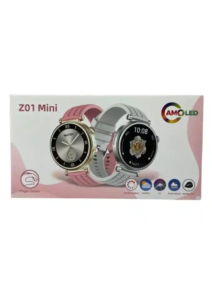 Smartwatch Z01 Mini 2 Pantalla Redonda Amoled
