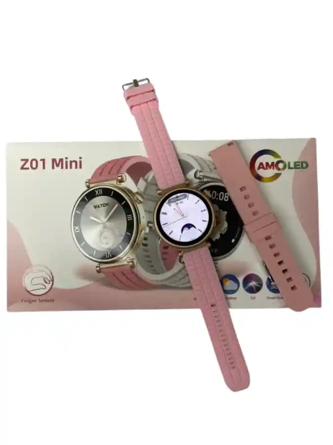 Smartwatch Z01 Mini 2 Pantalla Redonda Amoled