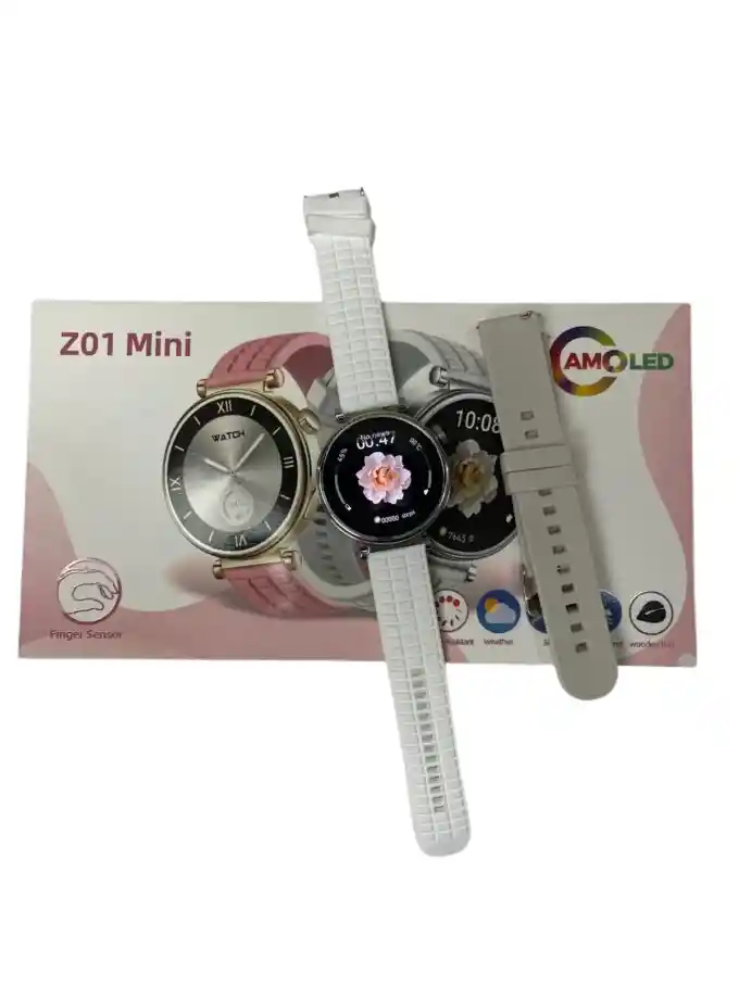 Smartwatch Z01 Mini 2 Pantalla Redonda Amoled