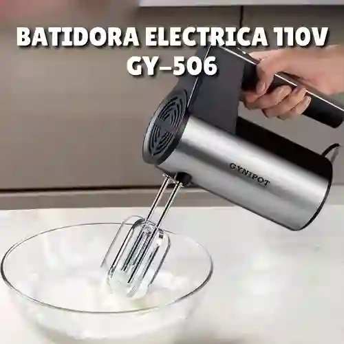 Batidora Manual Gynipot 100 Watts 5 Velocidades Gy-506