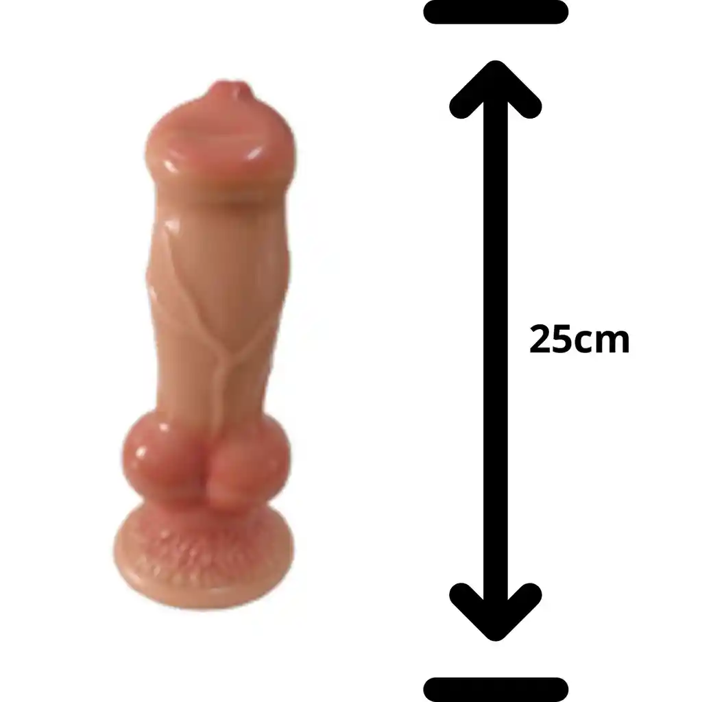 Dildo Consolador El Firulais 25cm