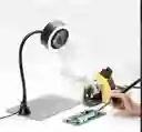 Ventilador Extractor De Humo Portátil Flexi Luces Abrazadera