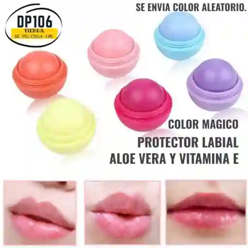 Protector Labial Color Mágico / Balsamo – Hidratación Y Brillo