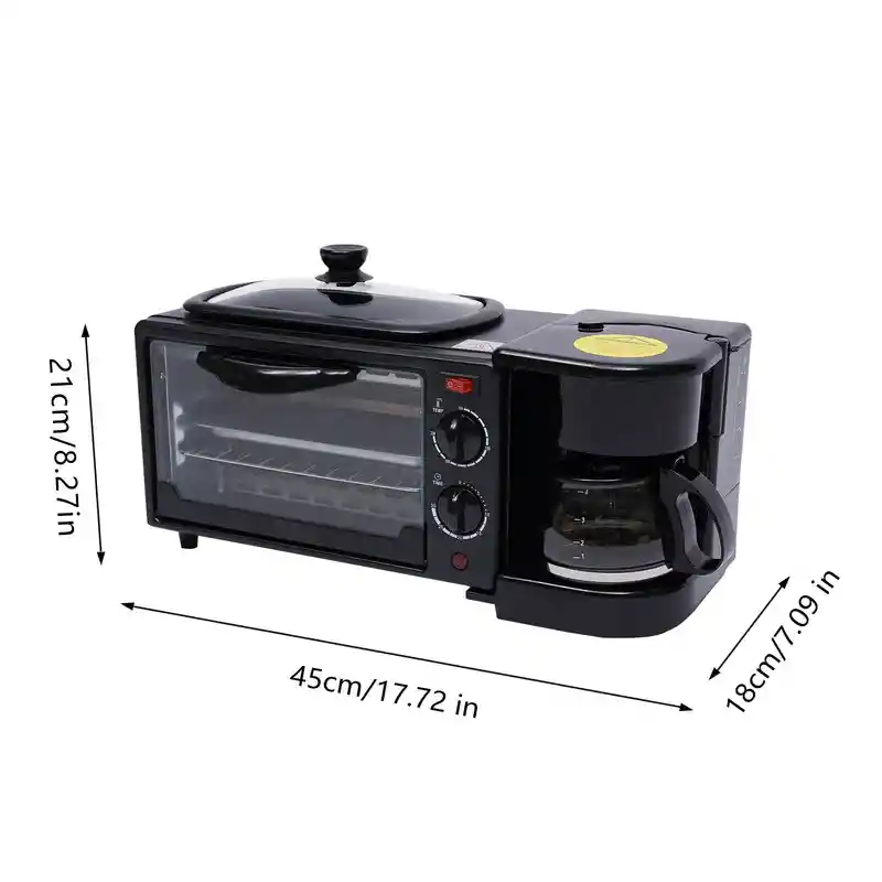 Horno Eléctrico Sokany 3 En 1
