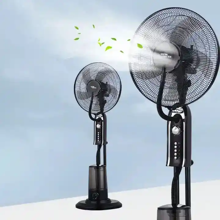 Ventilador Con Aspersion De Agua 16¨