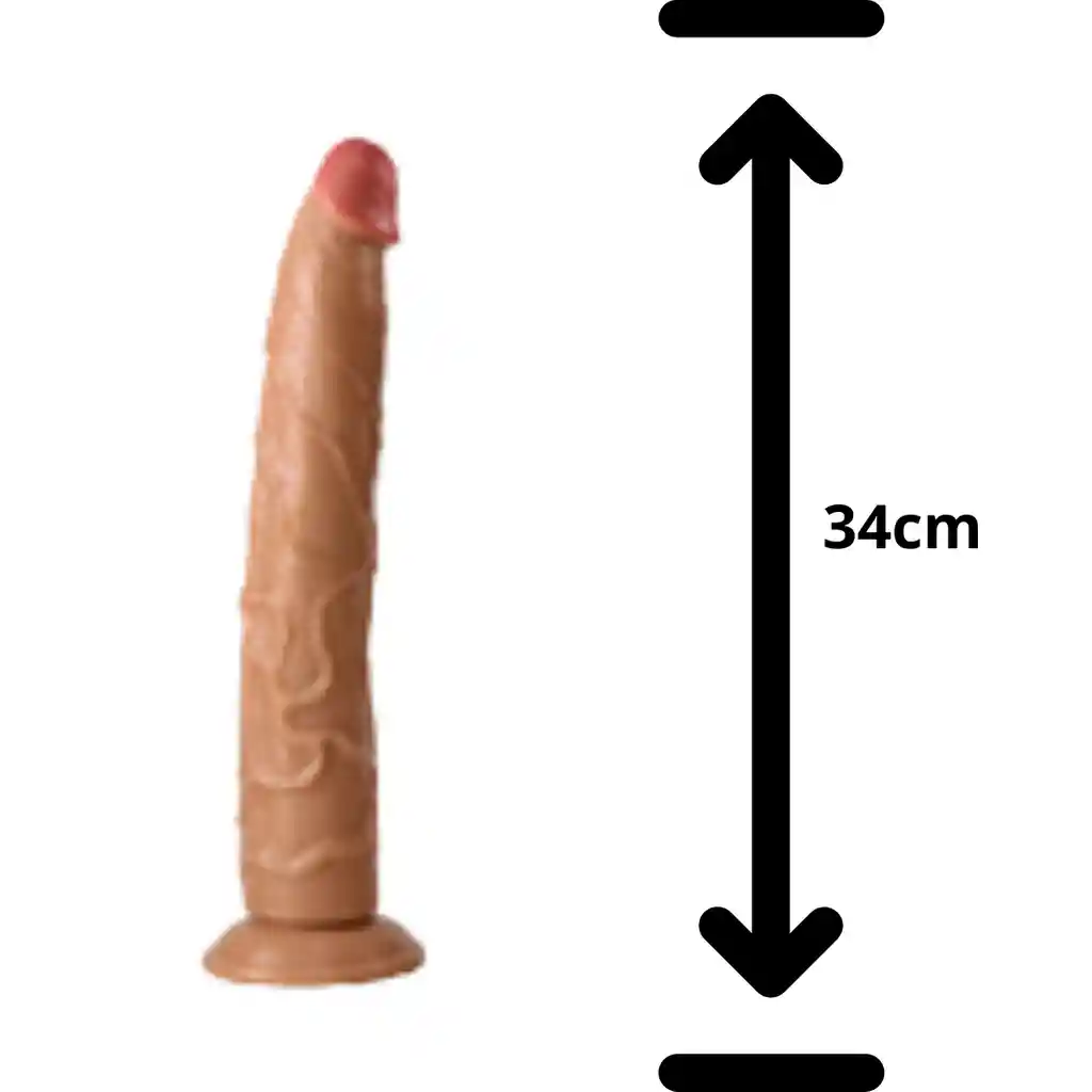 Dildo Consolador La Shakira 34cm
