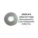 Cinta Doble Faz Adhesiva Transparente Reutilizable X 5mt N°8
