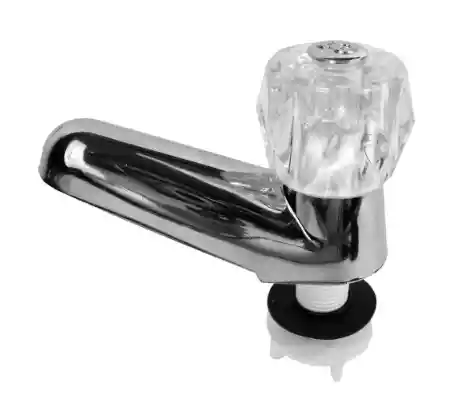Llave Lavamanos Pomo Trasparente