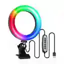 Aro De Luz Rgb Led De 16cm R01